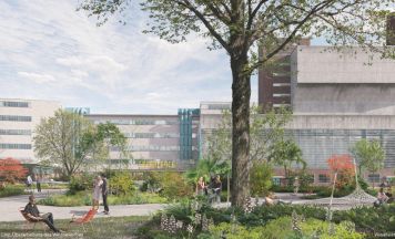 Tabakfabrik Linz-Innenhof bekommt grüne „Tabakwildnis“