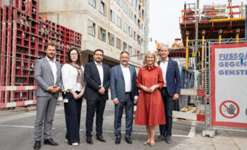 Dachgleiche beim Neubau am Ordensklinikum Linz Barmherzige Schwestern erreicht