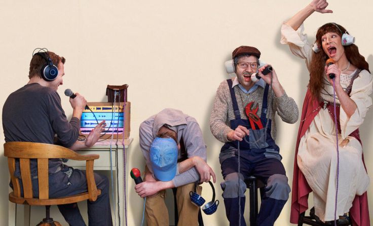 Die schrägen Bummelkasten-Figuren sind auch mit dabei. (Foto: Steffen Jaenicke)