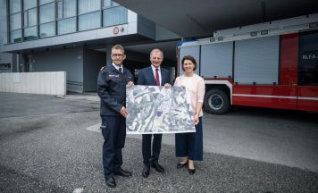 Nächster Schritt zum neuen Oö. Feuerwehrzentrum in St. Marien