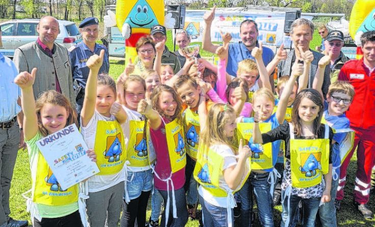 Den Bezirkssieg der „Safety Tour“ holte sich die 4b der Volksschule Raab.