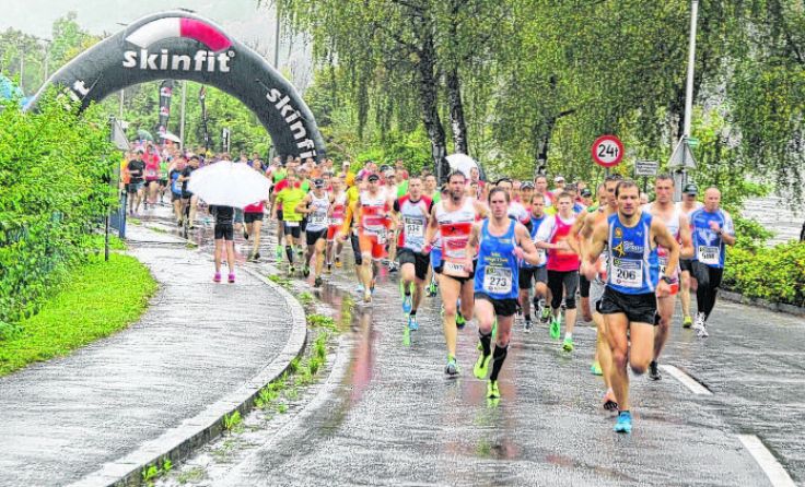 Heuer findet bereits zum zehnten Mal der Zweibrückenlauf in Wernstein statt.