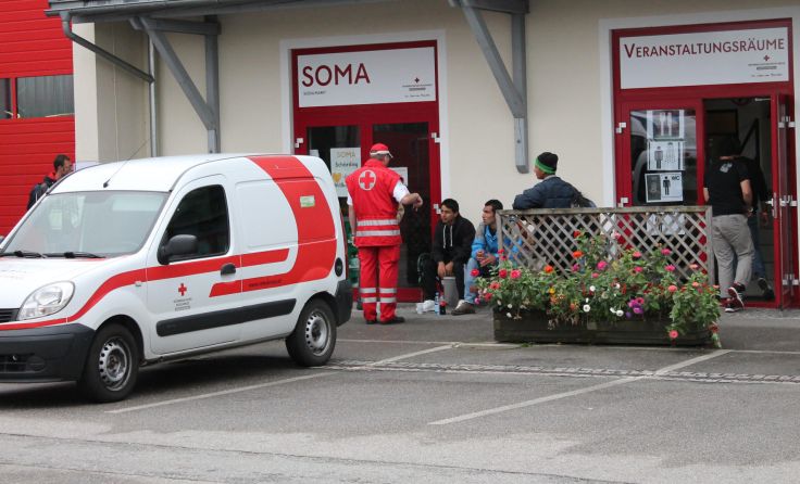 425 Flüchtlinge wurden in Schärding und Esternberg versorgt.