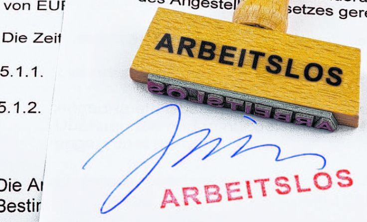 Die Arbeitslosenrate ist auch im August wieder gestiegen. Foto: Wodicka