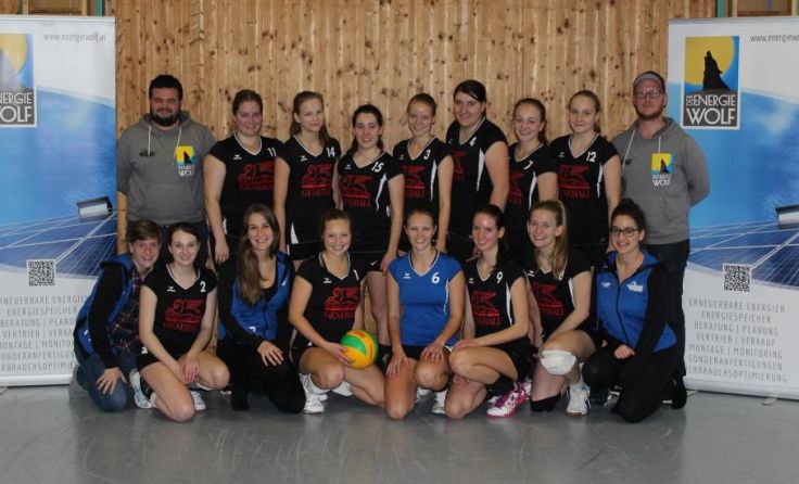 Die VCE-Damen vollbrachten beim Innviertel-Derby Höchstleistungen.