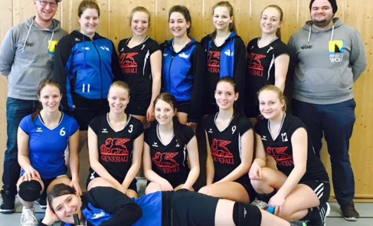 Die Esternberger Volleyballerinnen holten zwei Heimspiel-Siege.