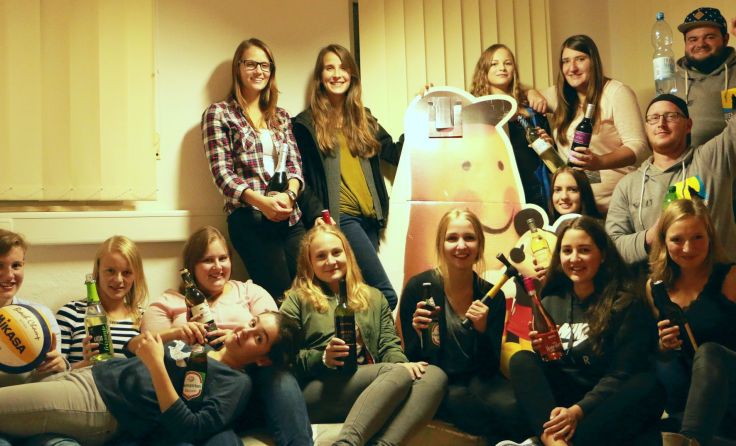 Die Esternberger Volleyballerinnen waren auch bei den Heimspielen erfolgreich. 