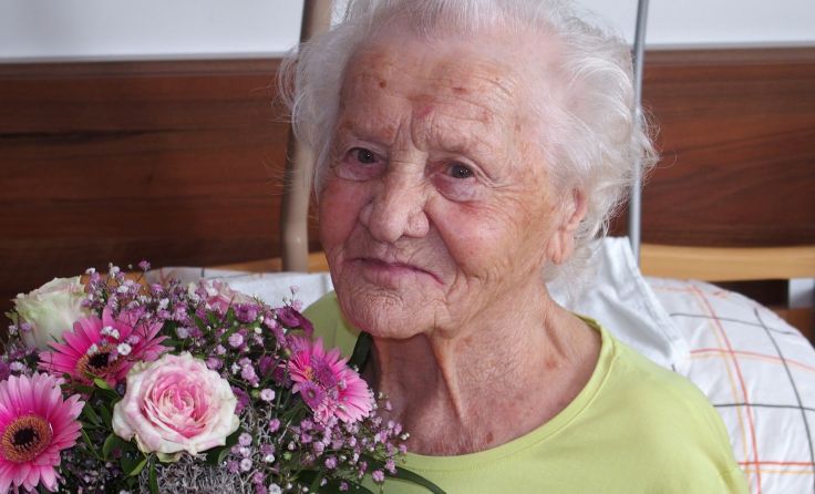 Anna Armstark ist 99 Jahre alt.