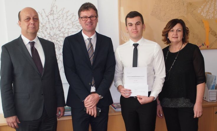 Johannes Jodlbauer darf sich über ein Stipendium der Nationalbank freuen.