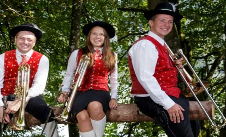Die Solisten Roland Mettler, Sarah Schreiner und Benjamin Streibl 