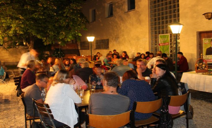 Im Vorjahr war das erste Grüne Festl der Grünen Esternberg ein voller Erfolg.
