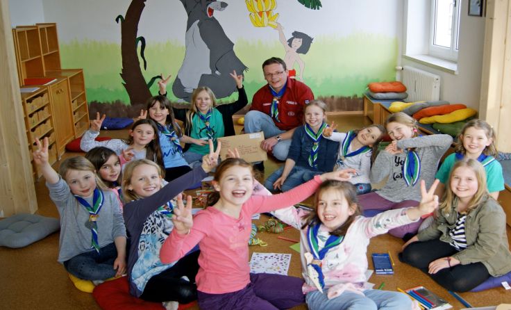 Die Sauwald Scouts freuen sich auf viele Besucher beim Tag der offenen Tür.