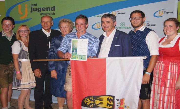 Sebastian Scherrer (5. v. l.) sicherte sich den ausgezeichneten vierten Platz.