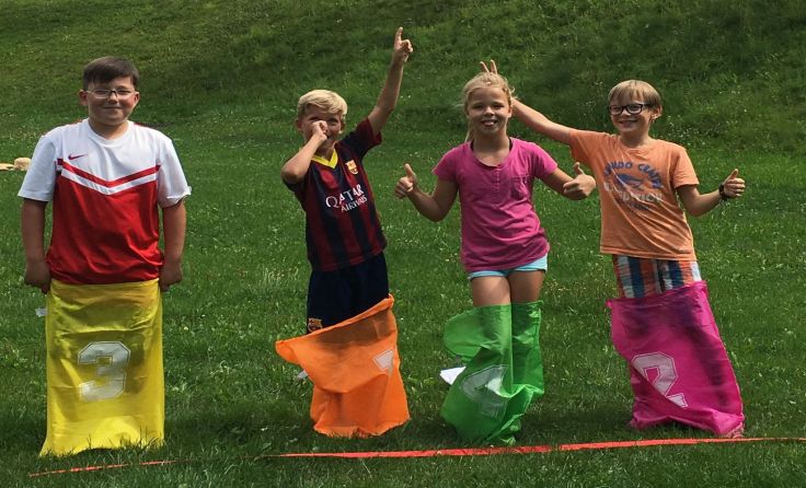 Kinderolympiade in Brunnenthal