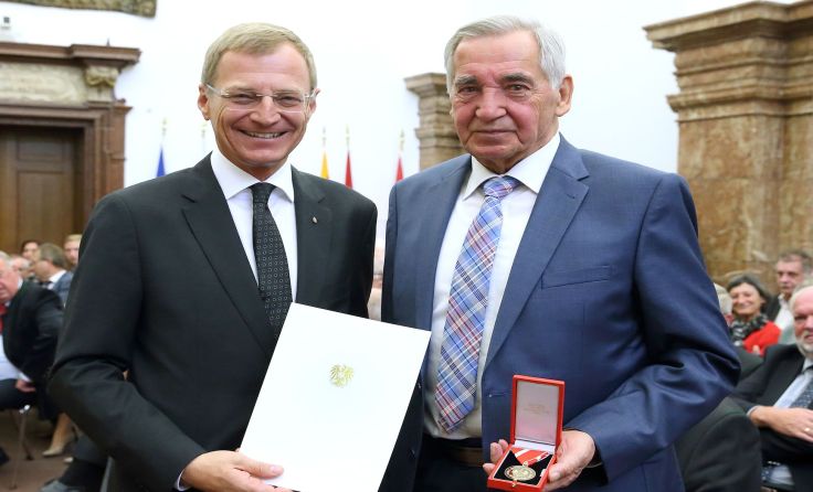 LH Thomas Stelzer und Axel Dopler Foto: Land OÖ