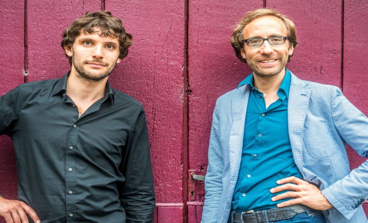 Das Duo Elin/Sakas präsentiert seine Debüt-CD im Jazzclub Raab. Foto: Laurent Bugnet