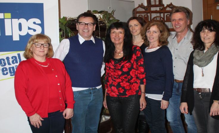 Peter Gahleitner (2. v. l.) und das Team der Gesunden Gemeinde Kopfing
