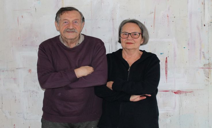 Das Künstlerehepaar Alois und Annerose Riedl lebt und arbeitet in Brunnenthal.