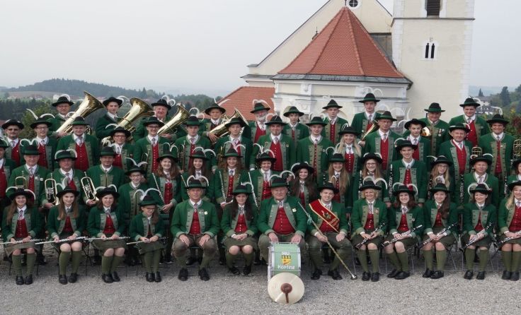 „Wir grüßen mit Musik“ ist das Motto des Frühjahrskonzertes in Kopfing.