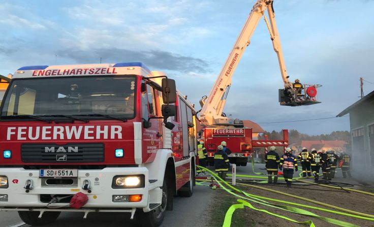 Die Frühjahrsübung mit fünf teilnehmenden Feuerwehren war ein Erfolg.