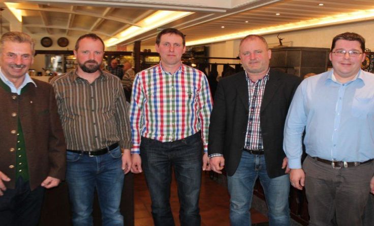 Die Führungsmannschaft der FF Vichtenstein wurde einstimmig wiedergewählt. Foto: FF Vichtenstein
