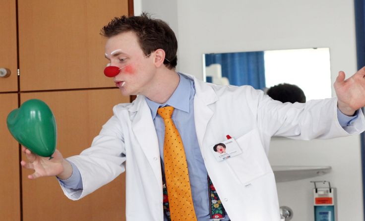 CliniClown „Dr. August Ratlos“ Foto: Reinhard Winkler