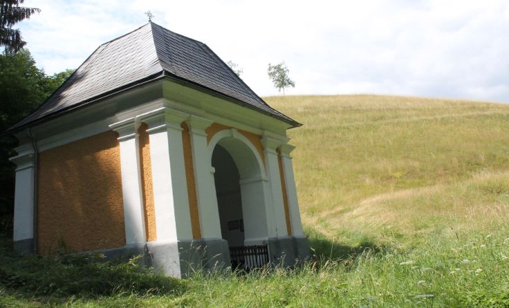 Die vom Verfall bedrohte Pankrazkapelle wurde 2006 renoviert. Foto: EAuinger