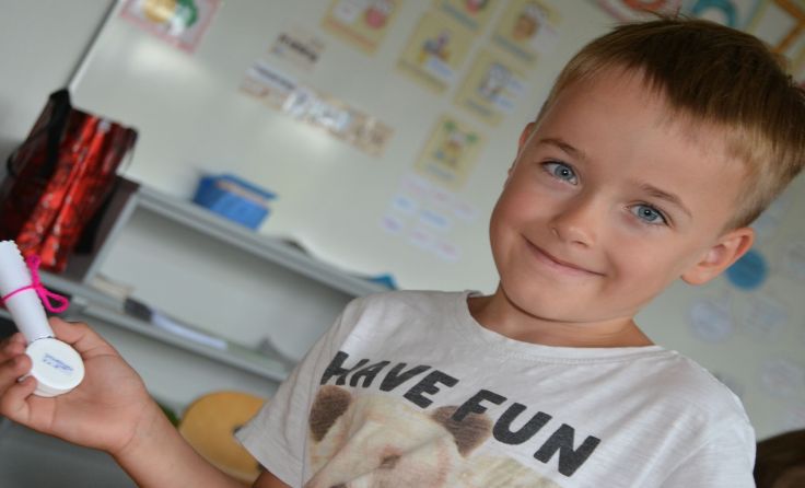 Beim Kreativtag machten die Schüler unter anderem Gänseblümchensalbe.