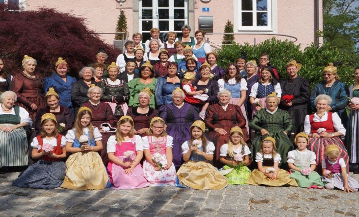 Die Goldhaubengruppe Brunnenthal gibt es seit 40 Jahren.