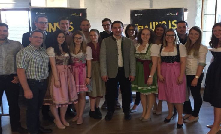 Die Junge ÖVP des Bezirkes Schärding feierte heuer ihr 45-Jahr-Jubiläum.