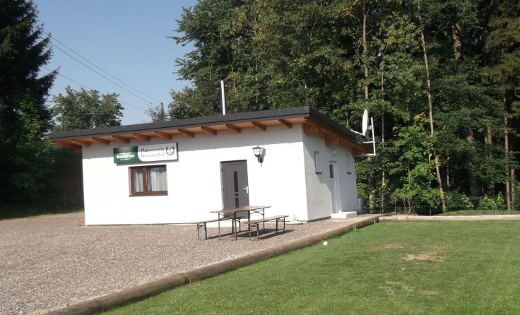 Neues Vereinsheim des Plattenwerfervereines Brunnenthal