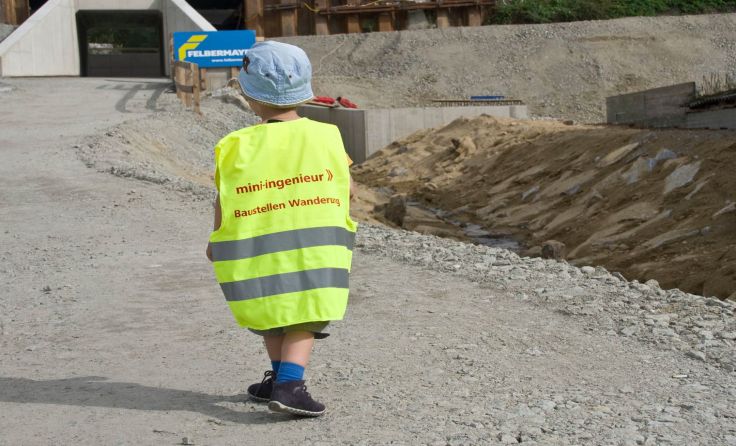 Mini-Ingenieur in Wernstein Foto: Josef Grünberger