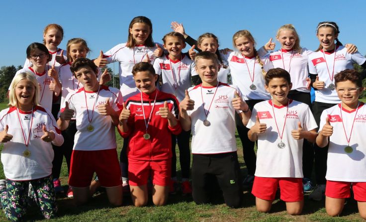 Die Schüler der Sportmittelschule Schärding feierten tolle Cross Country-Erfolge.