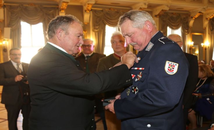 Peter Rieser und Johann Klaffenböck Foto: Schwarzes Kreuz