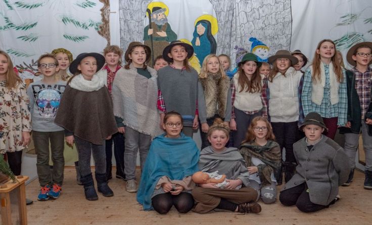 Die Kinder der Musikmittelschule Schärding begeisterten mit ihrer Aufführung. Foto: privat