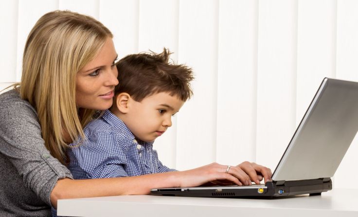 Der Vortrag von Laurent Straskraba behandelt das Thema Kinder und Internet. Foto: Wodicka