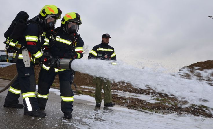 Sechs Gruppen der FF Schärding absolvierten die Leistungsprüfung. Foto: FF Schärding