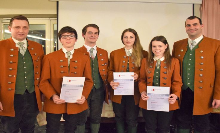 Die Trachtenmusikkapelle Vichtenstein darf sich über Zuwachs freuen. Foto: privat