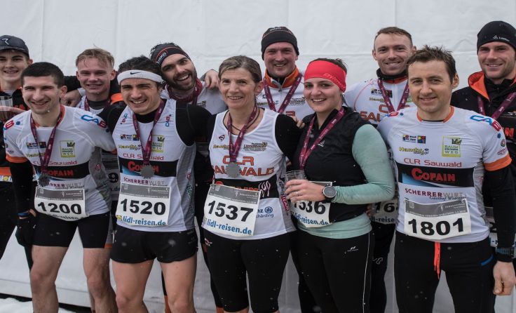 Der CLR Sauwald war beim Thermenlauf stark vertreten. Foto: Wolfgang Pucher