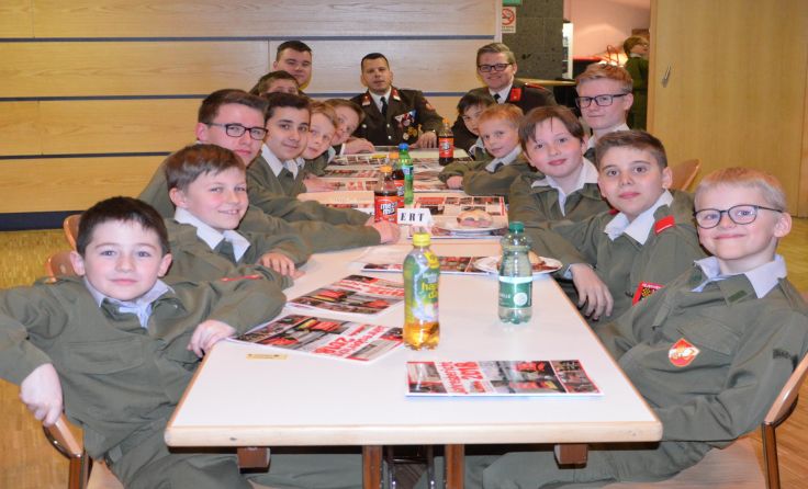 Auch die Feuerwehrjugend nahm an der Vollversammlung teil. (Foto: FF Schärding)