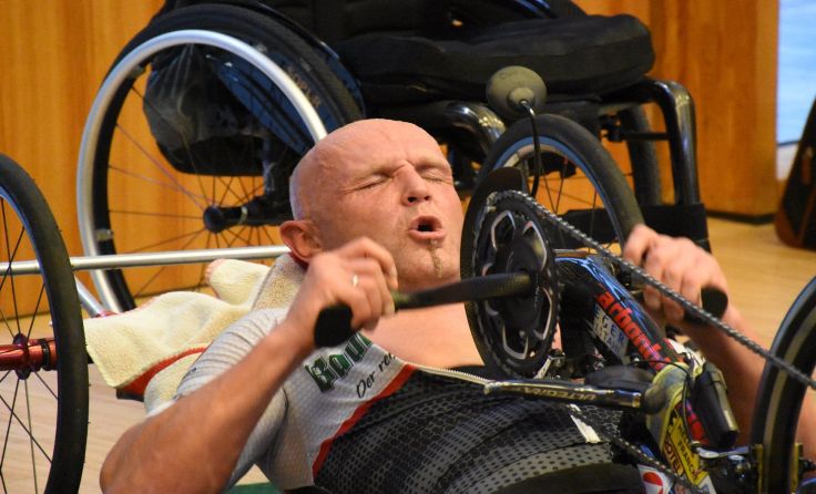 Walter Ablinger absolvierte in den letzten Wochen ein intensives Training. (Foto: Wier PR)