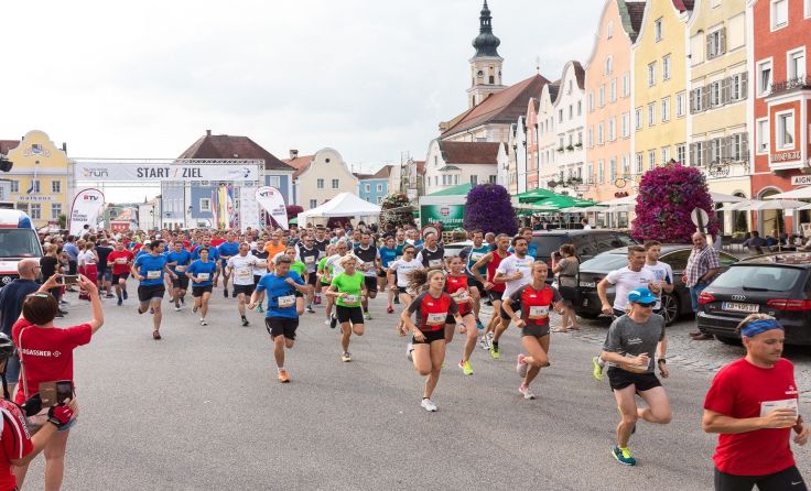 Der Businesslauf fand im Vorjahr erstmals auch in Schärding statt. (Foto: b2r)