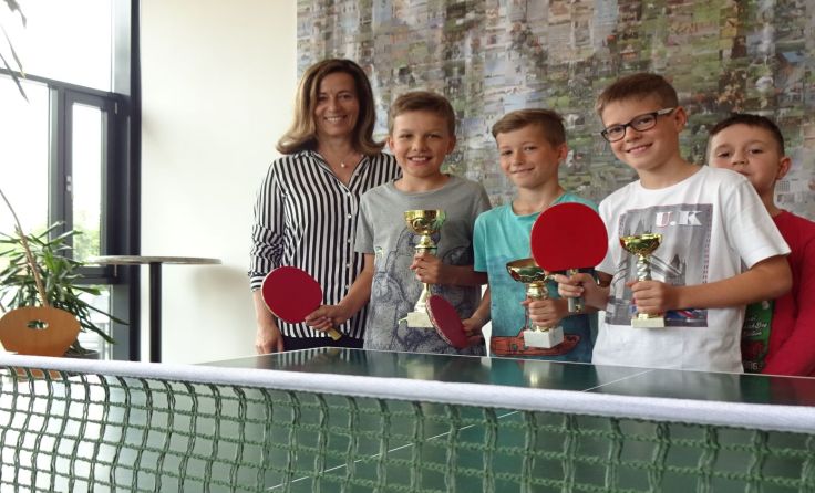 Auch heuer fand wieder ein Tischtennisturnier in der VS Brunnenthal statt. (Foto: VS Brunnenthal)