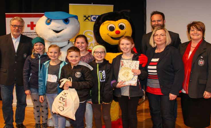 Die Waldkirchner Volksschüler holten den zweiten Platz beim Helfi-Landesbewerb. (Foto: privat)