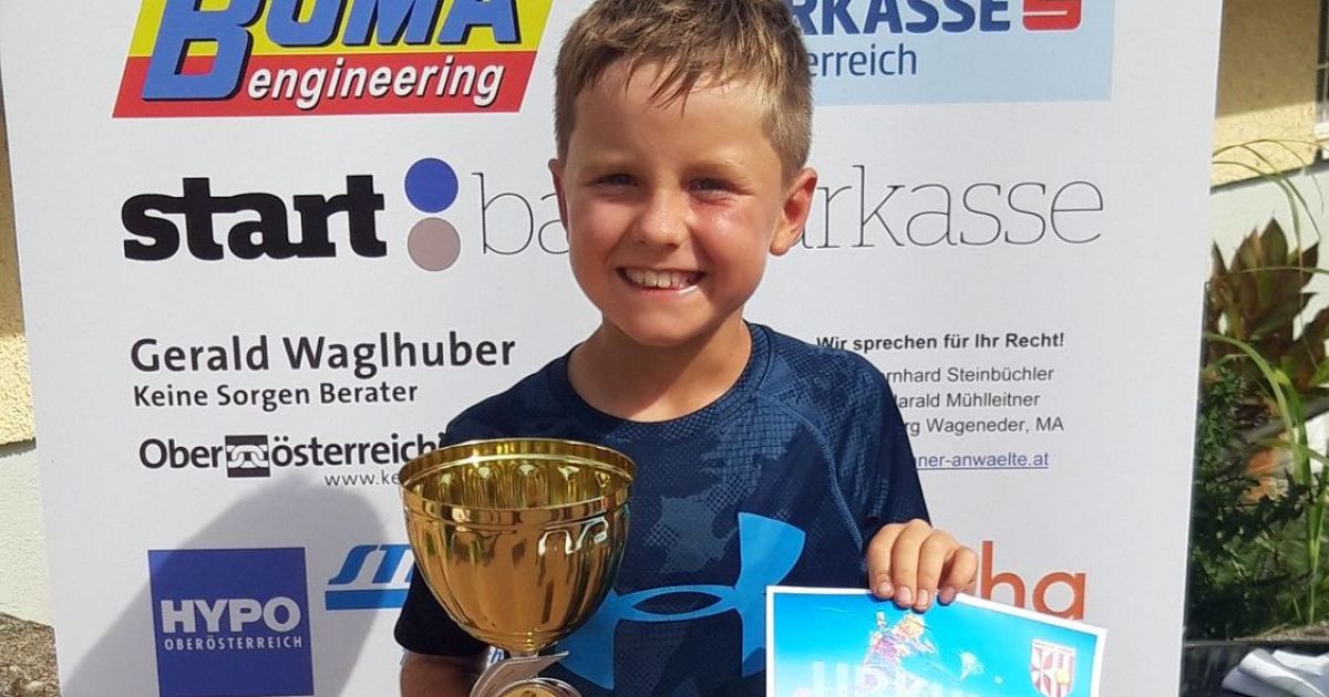 Tim Boxrucker krönt seine junge Tenniskarriere mit Landesmeistertitel