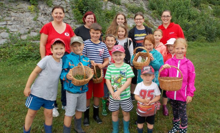 Die Kinder lernten viel Neues und Interessantes über Kräuter. (Foto: privat)
