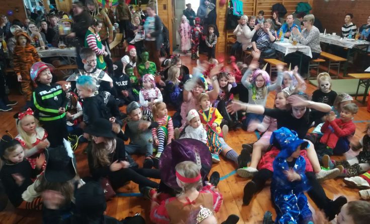 Buntes Faschingstreiben beim Kinderball (Foto: privat)