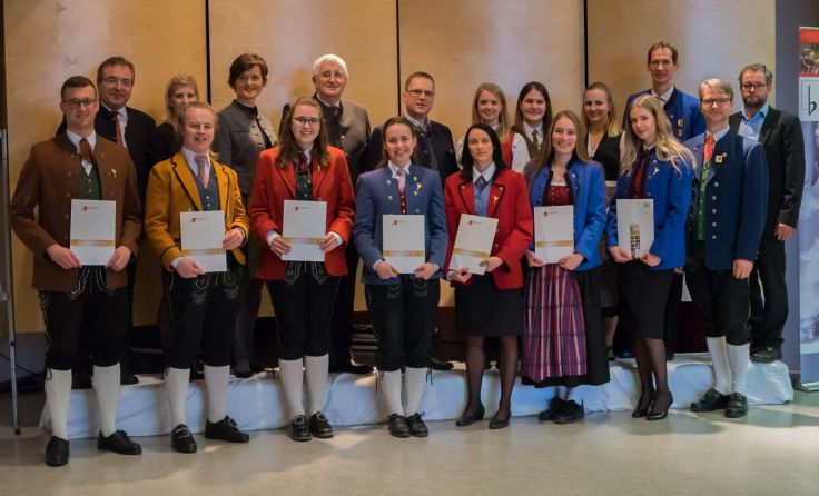 Sieben Jungmusiker des Bezirkes erhielten ihr Leistungsabzeichen in Gold. (Foto: privat)