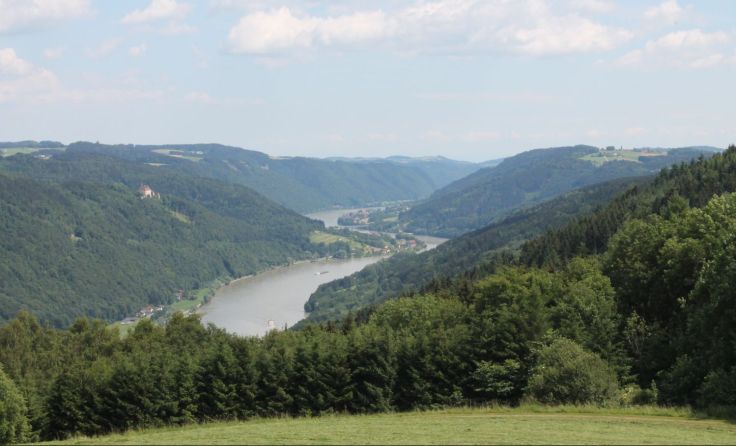 Blick ins Donautal (Foto: EAuinger)