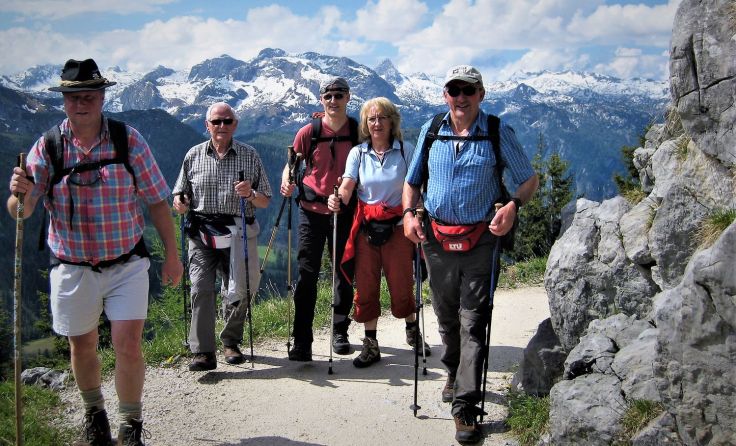 Kubinger Bergsteiger starten heuer mit Verspätung in die Saison. (Foto: Franz Gruber)